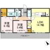 ルミエール Bの間取り画像