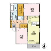 フェリーチェ Bの間取り画像