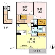 キャトルセゾン C棟の間取り画像