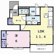 ブライトンヒルズの間取り画像