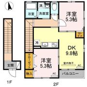 Sejour MIDORIの間取り画像
