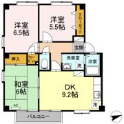 フォブールⅡ中村の間取り画像
