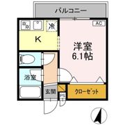 modern palazzo文教東の間取り画像
