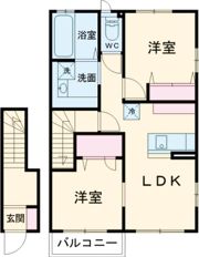 カーサアーバンの間取り画像