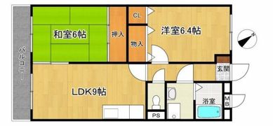 カーサベガの間取り画像