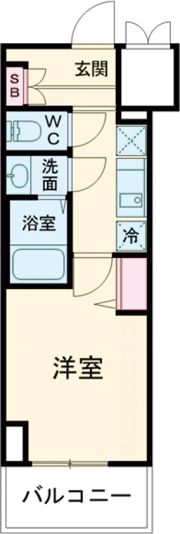 CREST TAPP DITA 神戸西パークフロントの間取り画像