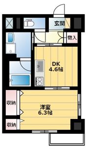 Avenue静岡茶町の間取り画像