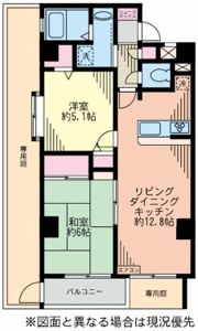 ドラゴンマンション橋本四番館の間取り画像