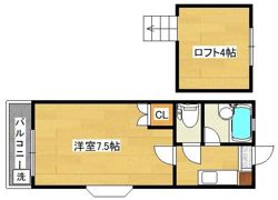 リファレンス企救丘Bの間取り画像