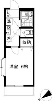 キャンパスコートの間取り画像