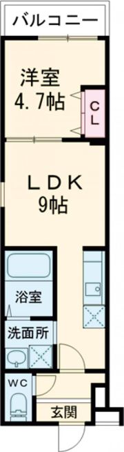 フジパレス新伊丹Ⅱ番館の間取り画像