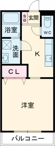 ディアコーポ大保の間取り画像