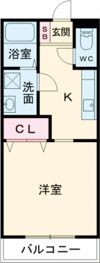 ディアコーポ大保の間取り画像