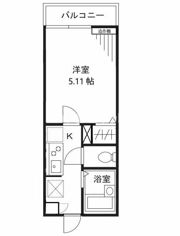 ユーハコート溝口A棟の間取り画像