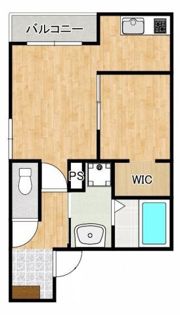 LFB APARTMENT鋳物師Aの間取り画像
