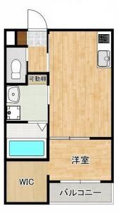 LFB APARTMENT鋳物師Aの間取り画像