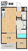 LFB APARTMENT鋳物師Aの間取り画像
