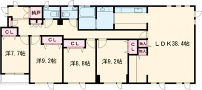 NEW PIAZZAの間取り画像