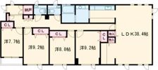 NEW PIAZZAの間取り画像