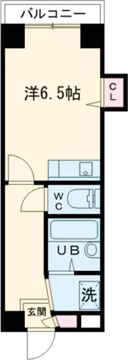 シャトー三和船場の間取り画像