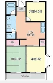 ディオール栄Ⅰの間取り画像