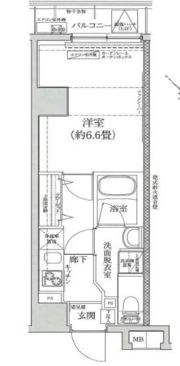 ティモーネグランデ横浜ノースの間取り画像