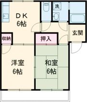 サンライズフジ A棟の間取り画像