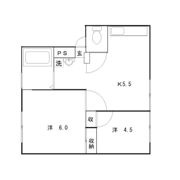 すばる朝倉の間取り画像