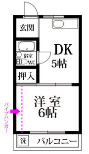 第6ファイブビルの間取り画像