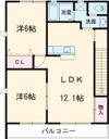 フレーズ A棟の間取り画像