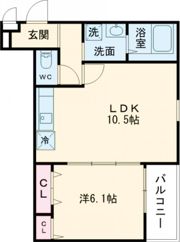 シャルマンエイトⅡ番館の間取り画像