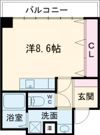 シャトー三和南車崎の間取り画像