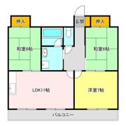 サングリートハイツの間取り画像