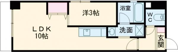 エオナス浜田の間取り画像