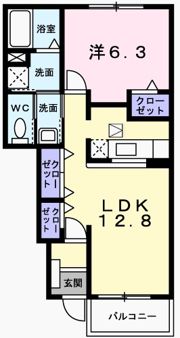 ピエデルモンテⅡの間取り画像