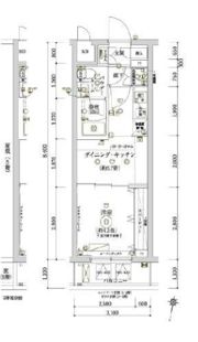 ECREDE赤羽SOUTHの間取り画像