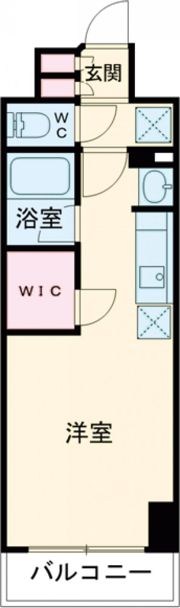 アスヴェル神戸元町海岸通の間取り画像