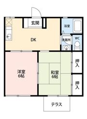 ジュネスMOの間取り画像