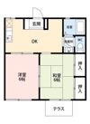 ジュネスMOの間取り画像
