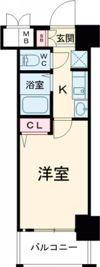 エステムコート神戸西Ⅲフロンタージュの間取り画像