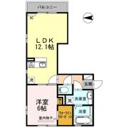 テルマエ北花田の間取り画像