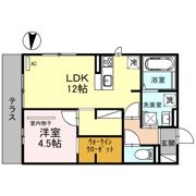 アヴェルラ堺の間取り画像