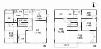 粕谷3丁目戸建の間取り画像