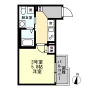 ヴィラベイルーム本厚木の間取り画像