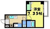 フラッティ大徳寺南の間取り画像