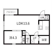 道徳テラスの間取り画像