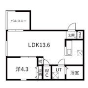 道徳テラスの間取り画像