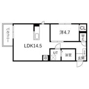 グレイスコートの間取り画像