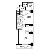レジデンス京町通の間取り画像