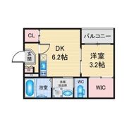 ハーモニーテラス名楽町Ⅱの間取り画像